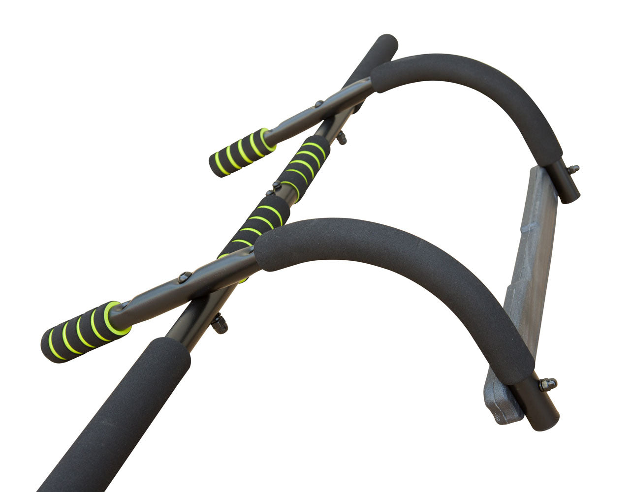 "Wall-Mounted Pull-Up & Dip Bar- Portable Home Gym Exercise Equipment"